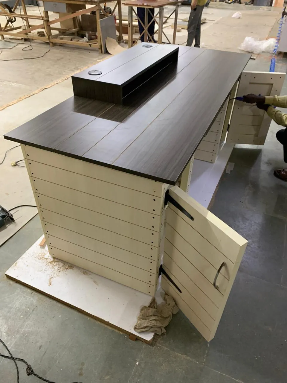 Home &  Office Computer Study Table With Pre-laminated Particle Board