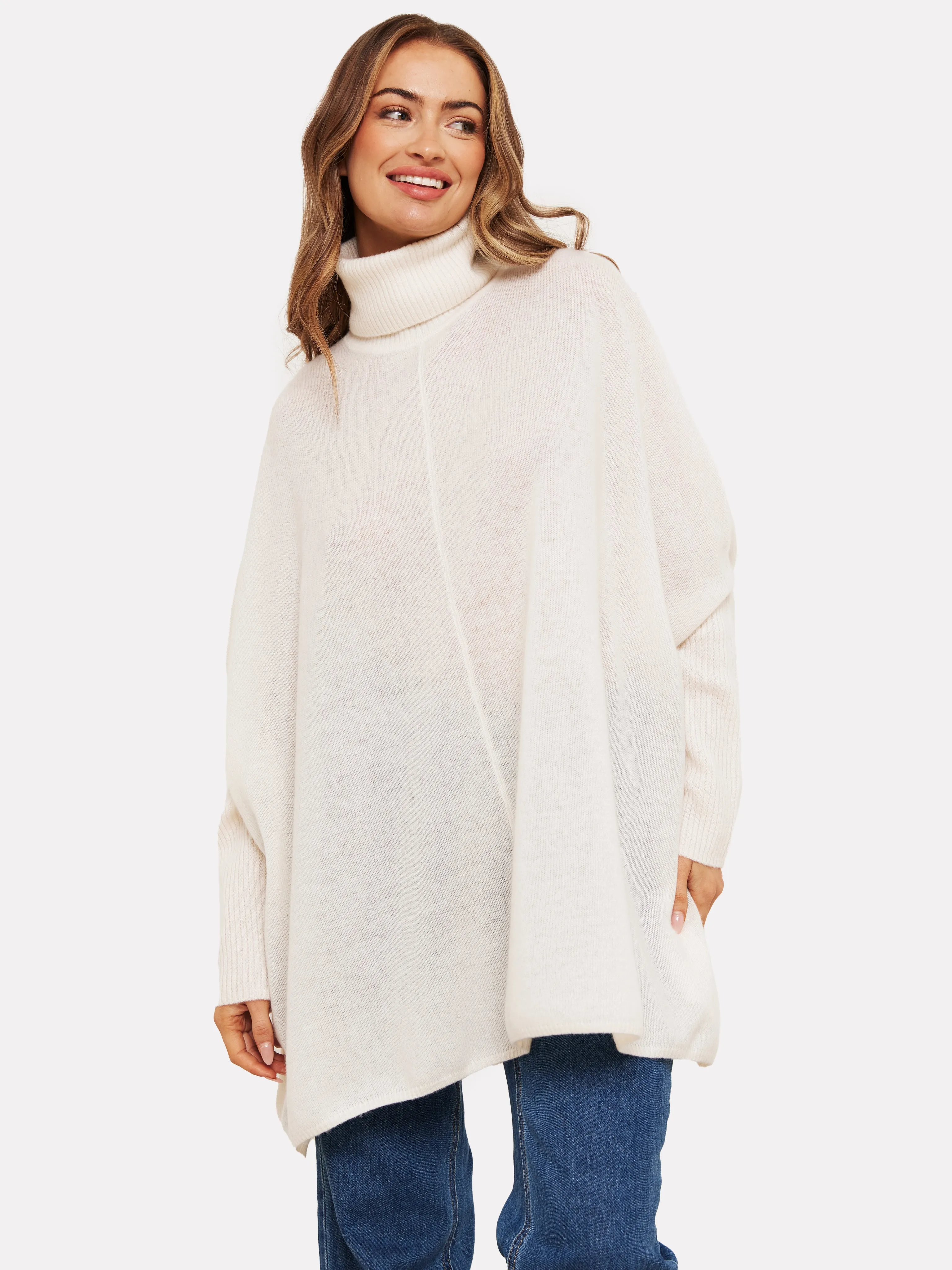 Jojo Cashmere Poncho