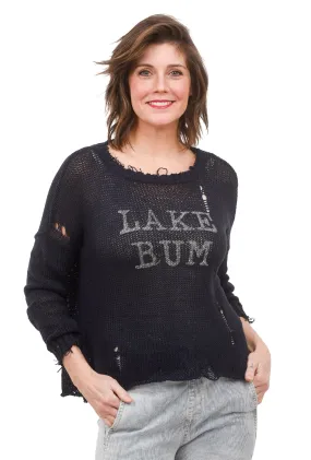 Lake Bum Sweater, Blue