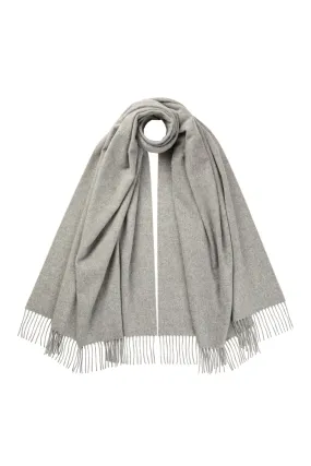 Light Grey Cashmere Stole