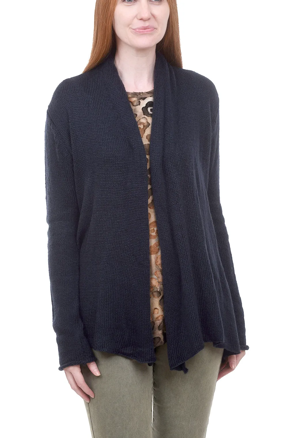 Lightweight Wrap Cardigan, Night