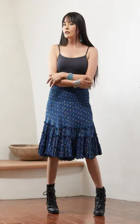 Lola Skirt, Mini, Dulce Indigo