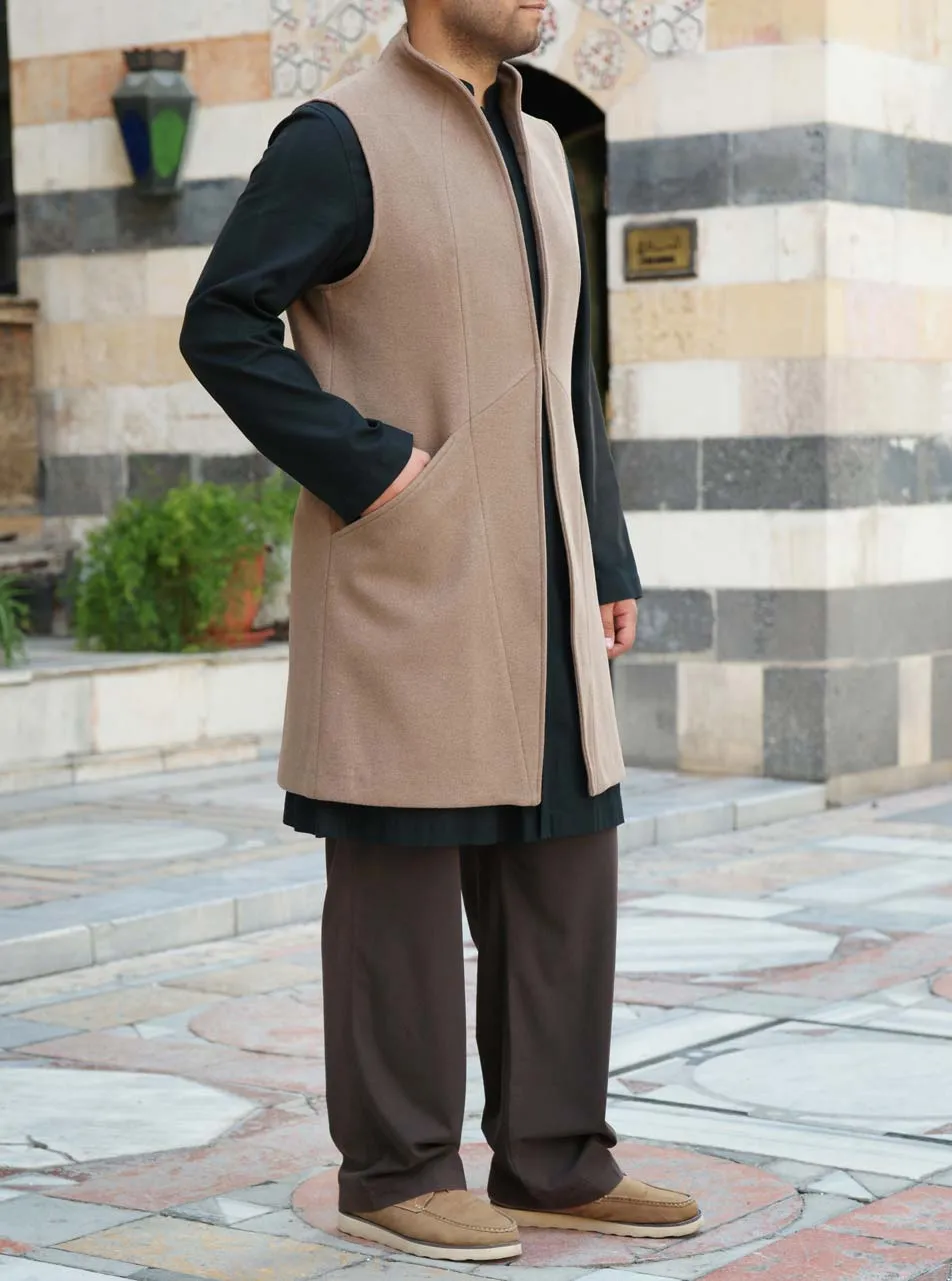 Long Wool Waistcoat