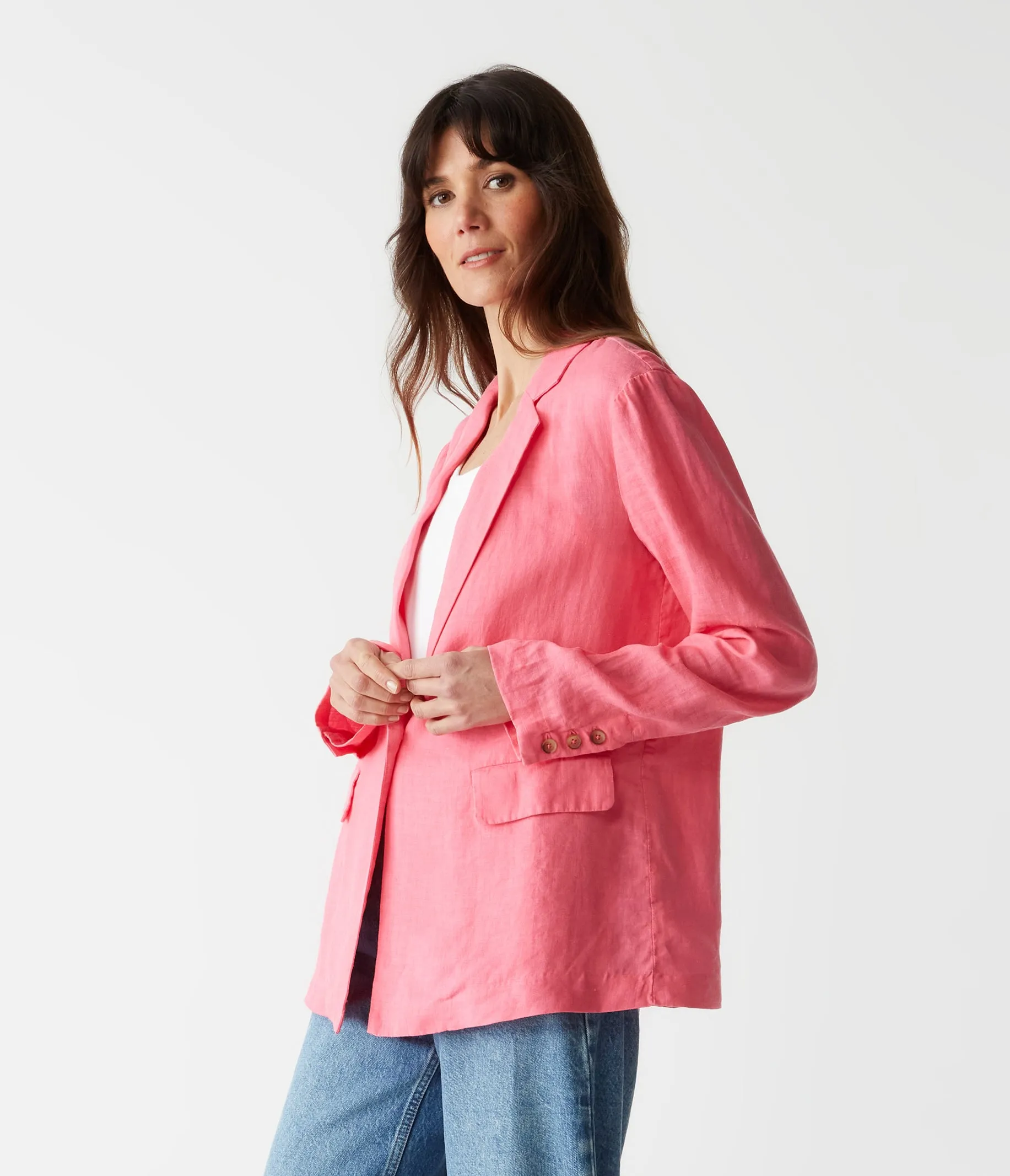 Lottie Linen Blazer