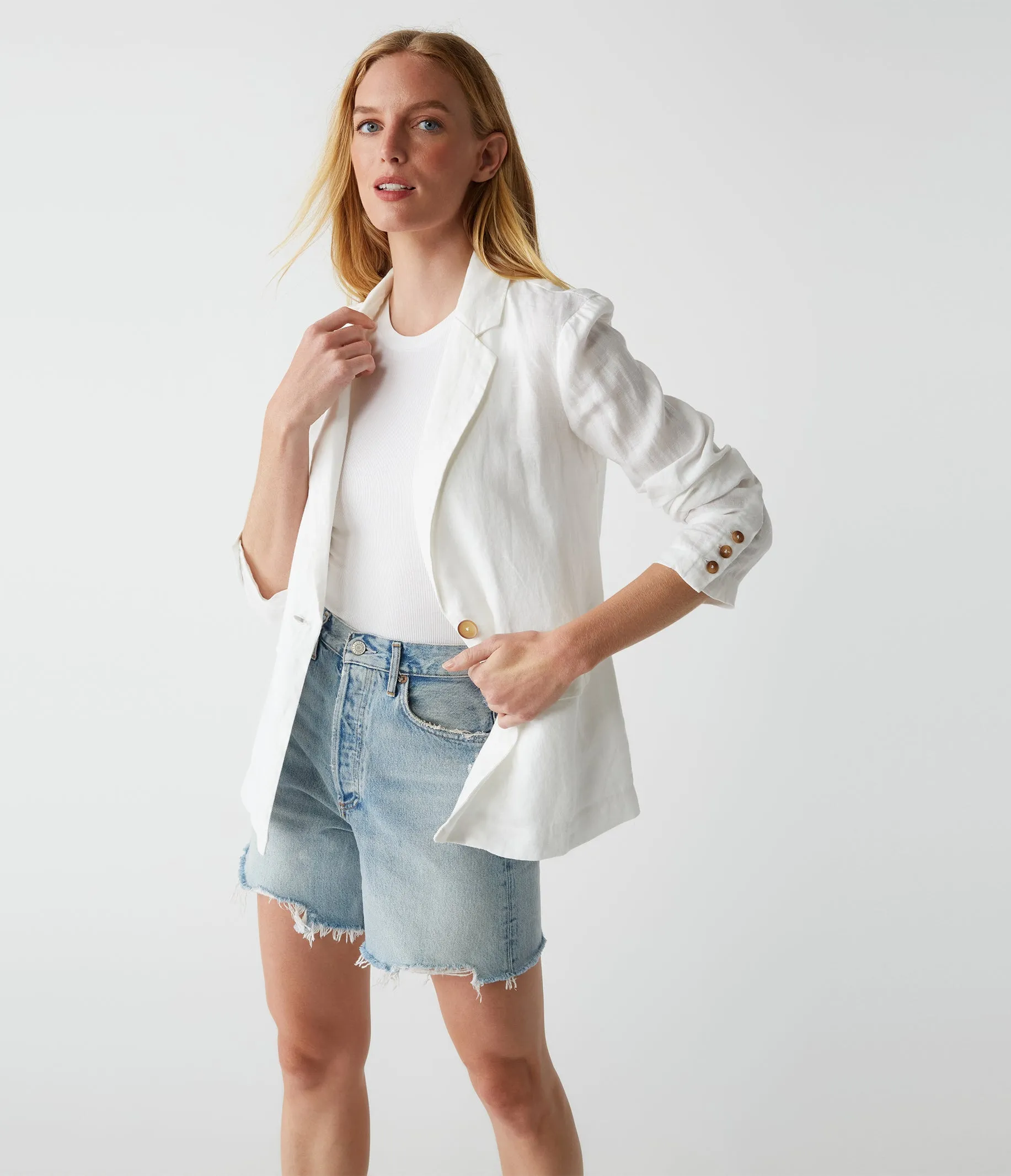 Lottie Linen Blazer