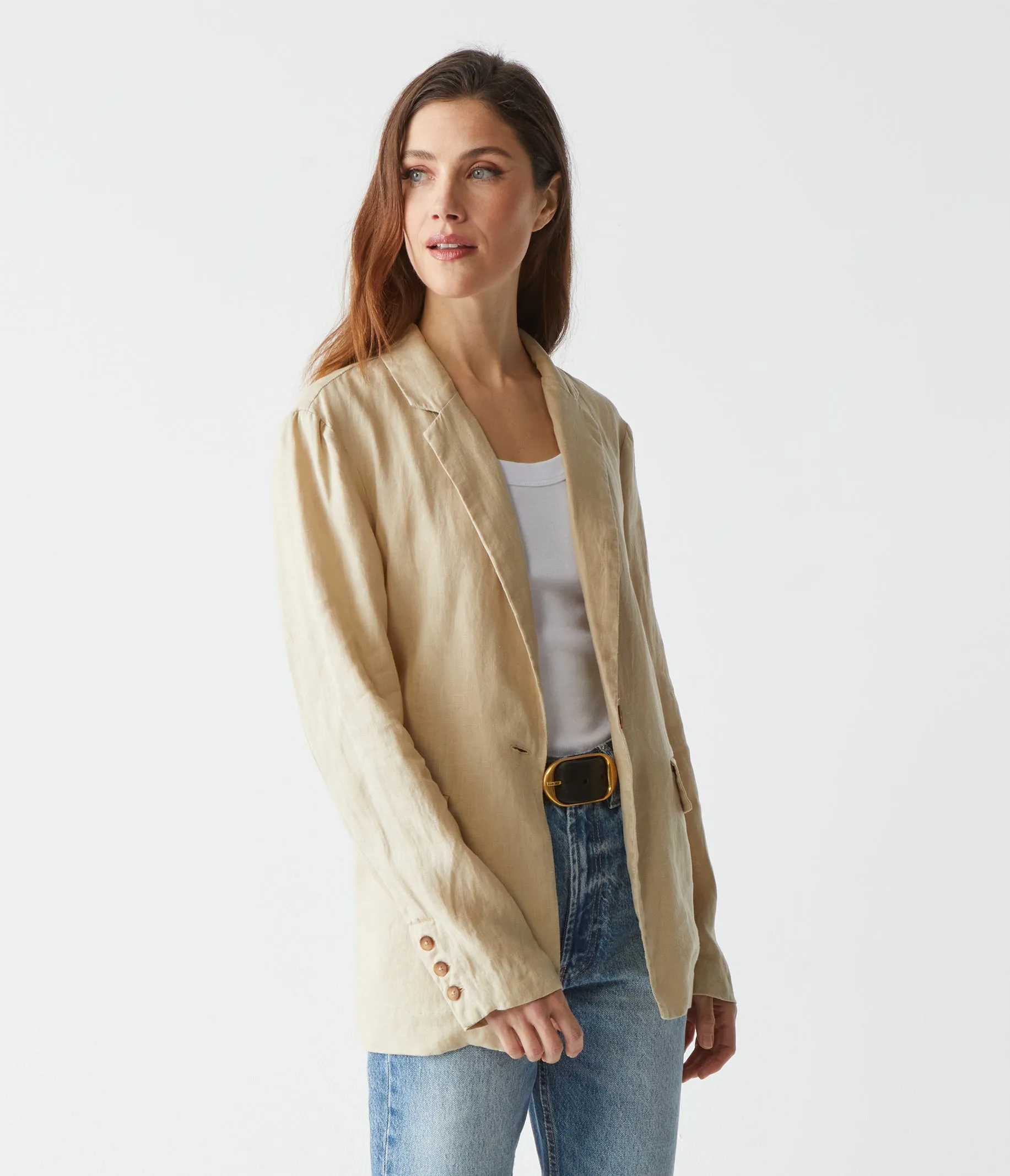 Lottie Linen Blazer