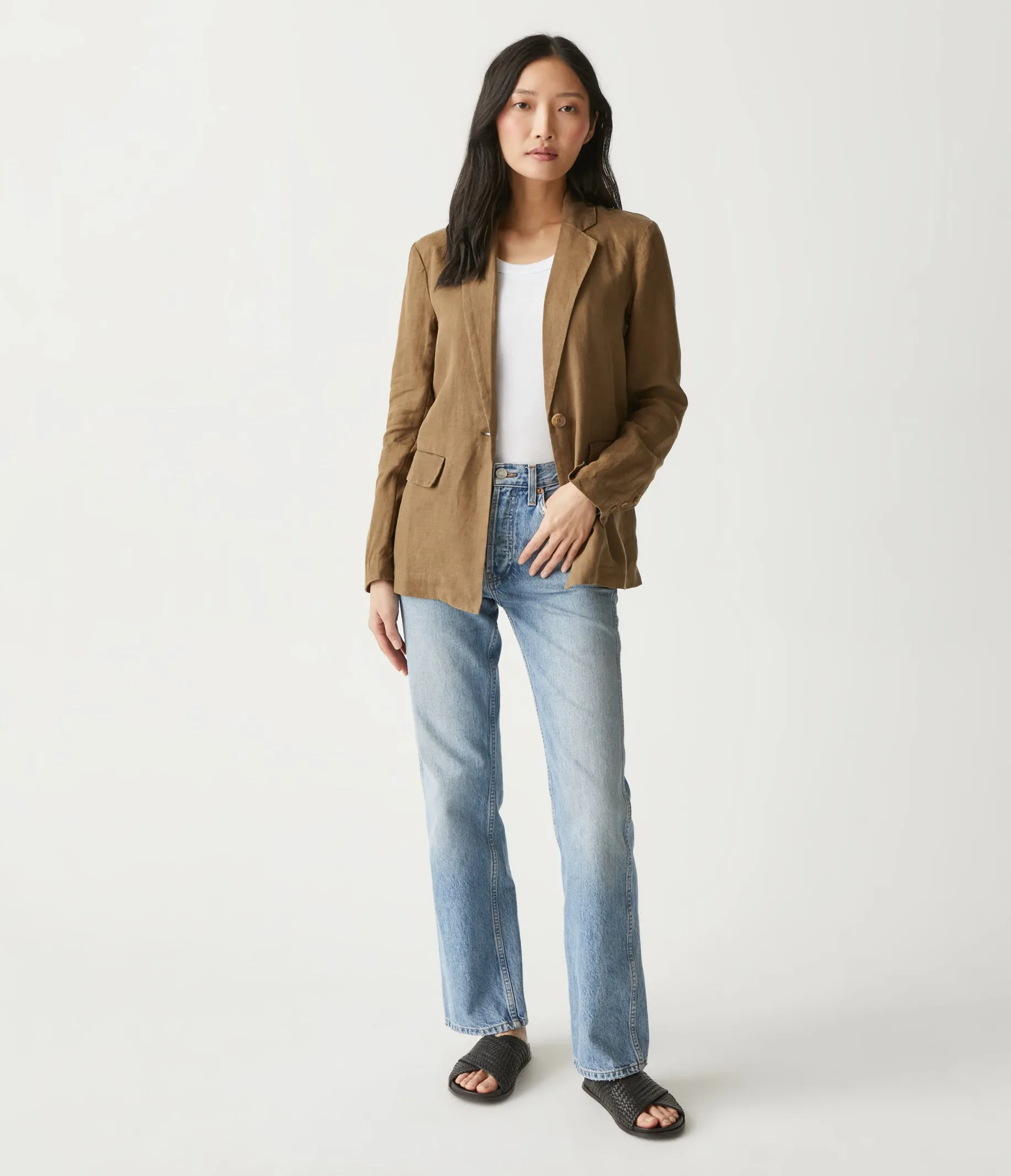 Lottie Linen Blazer