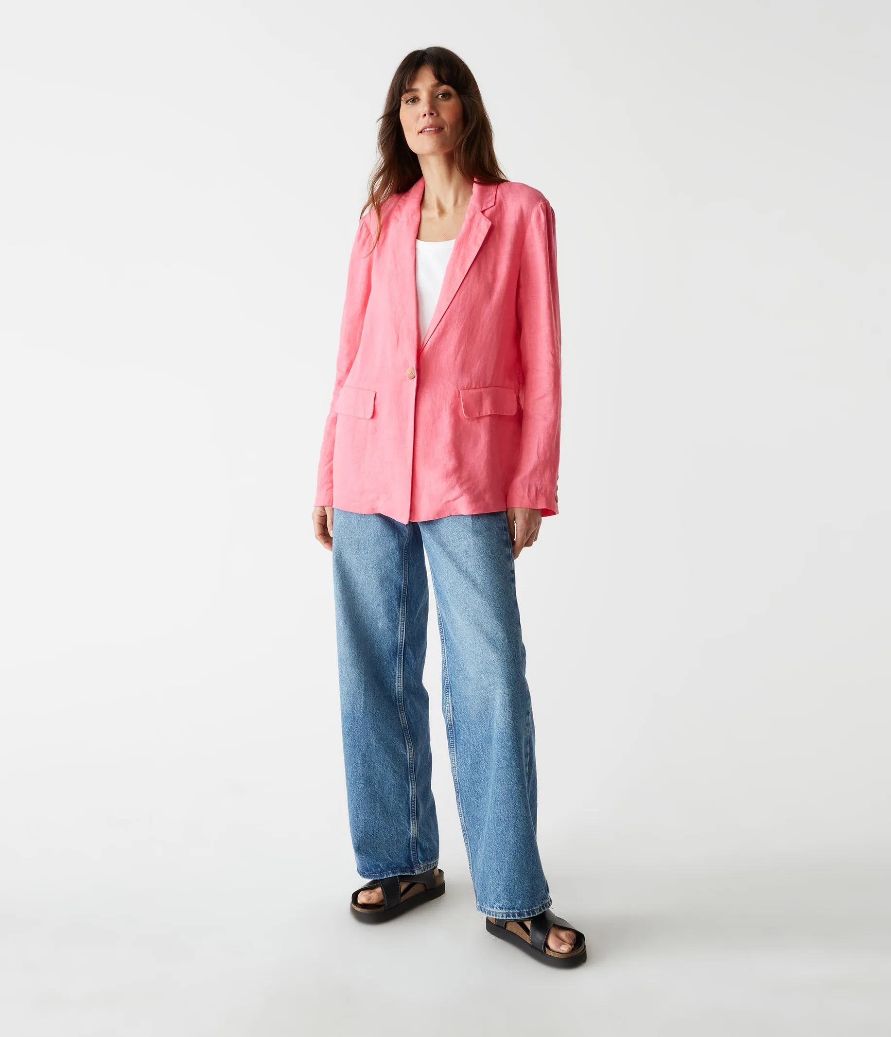 Lottie Linen Blazer