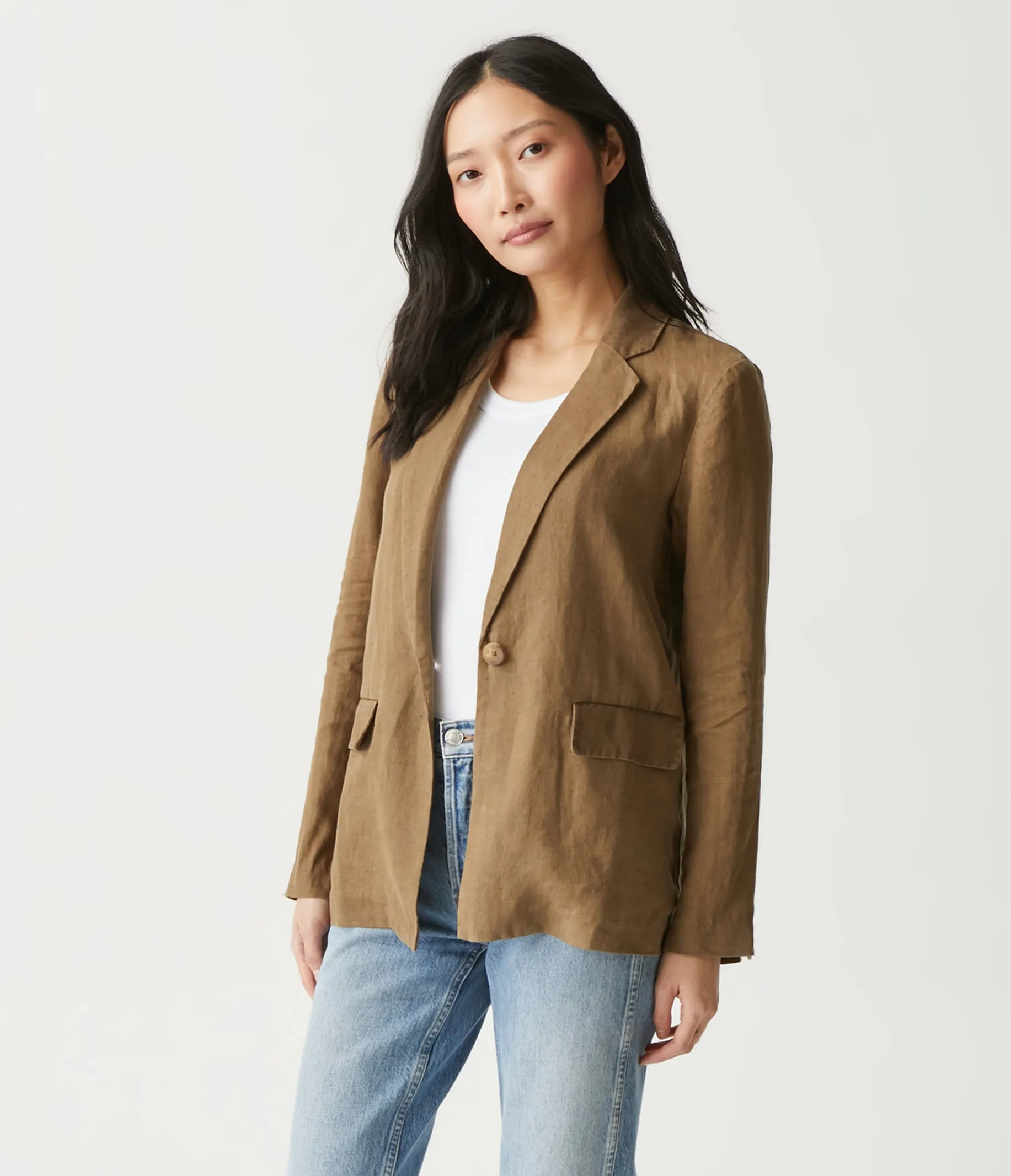 Lottie Linen Blazer