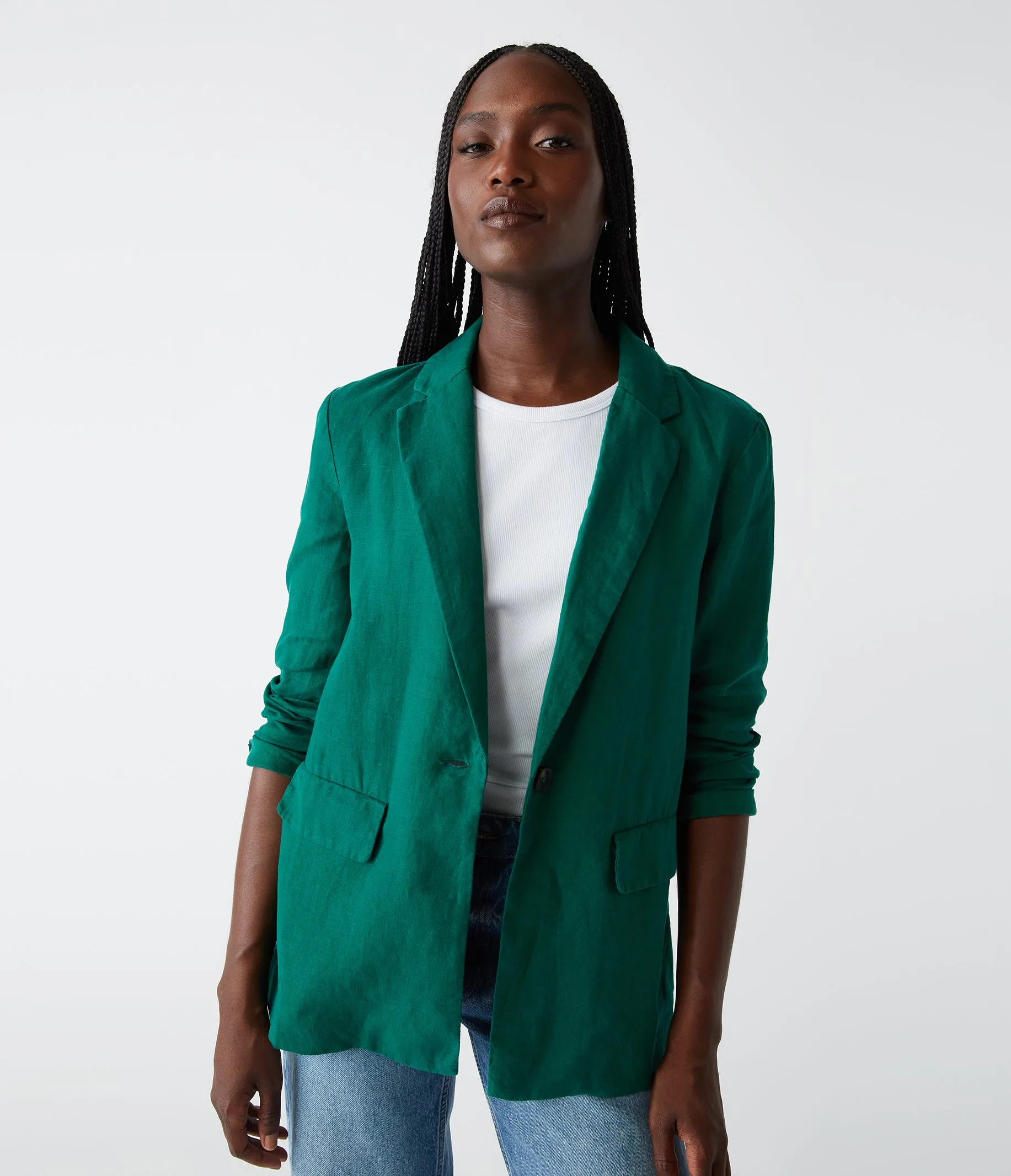 Lottie Linen Blazer