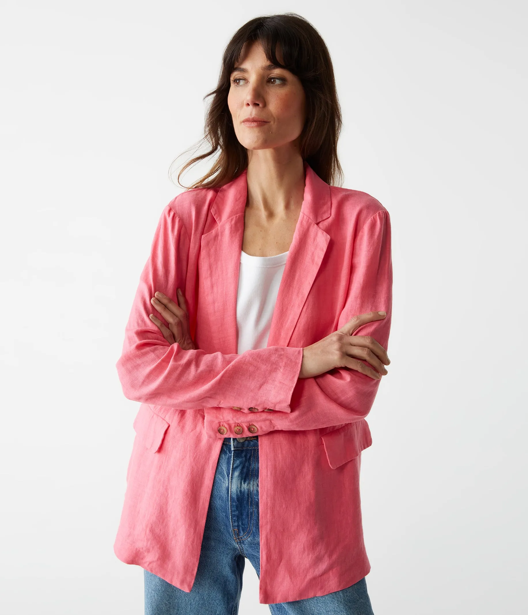 Lottie Linen Blazer