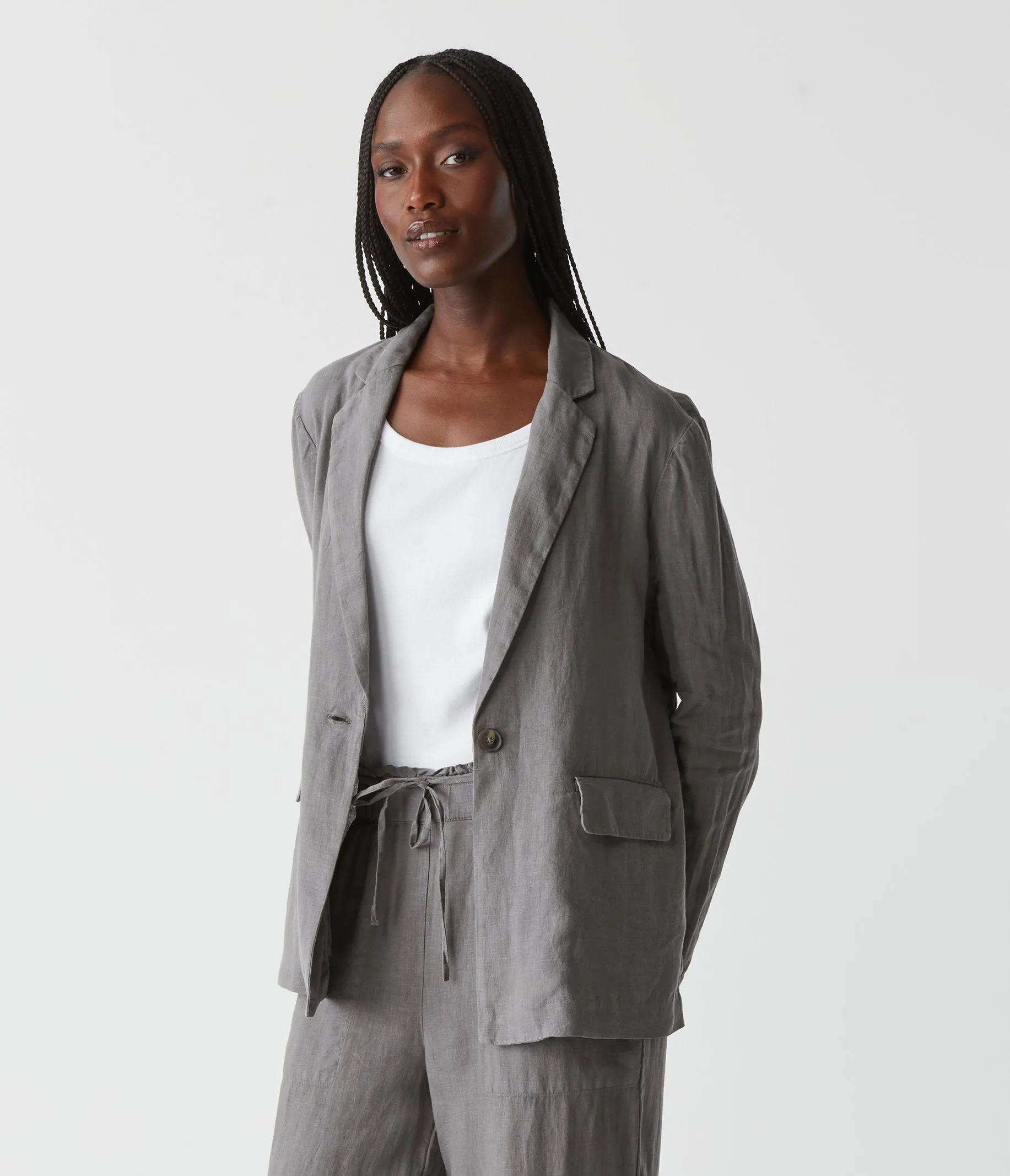 Lottie Linen Blazer