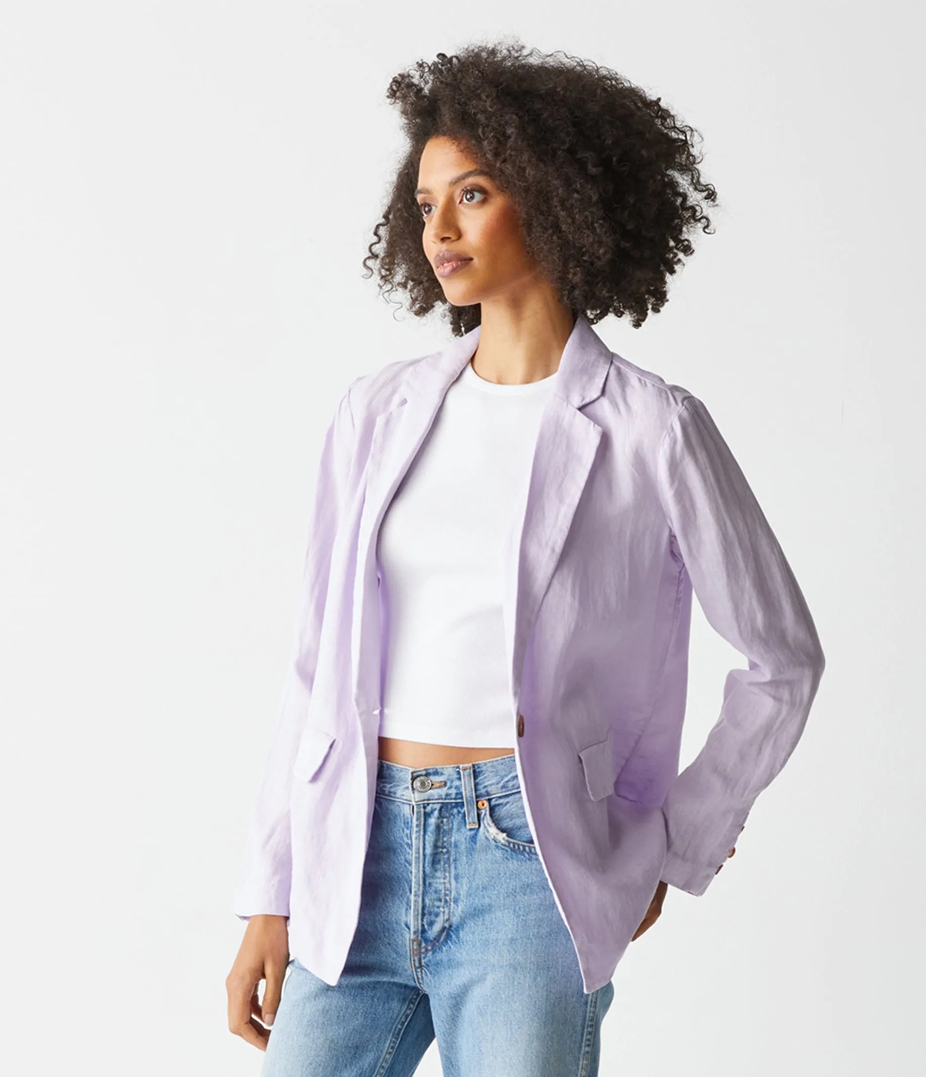 Lottie Linen Blazer