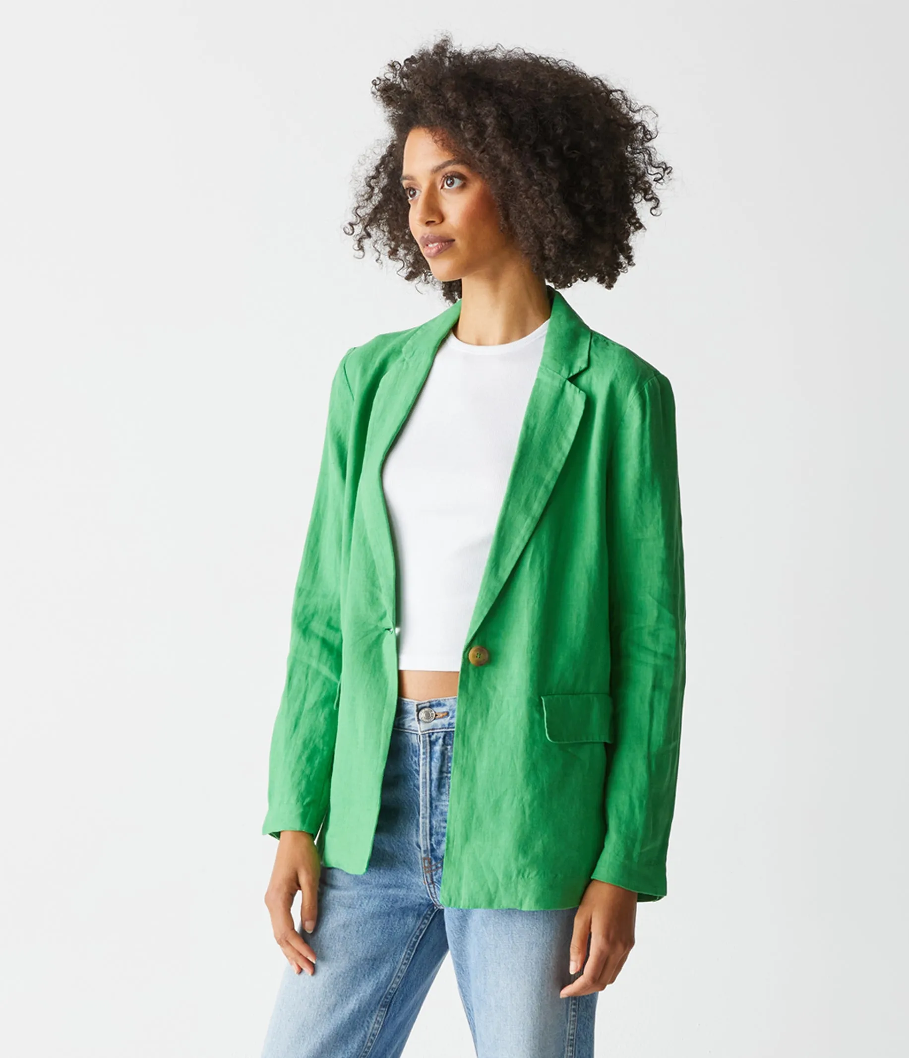 Lottie Linen Blazer