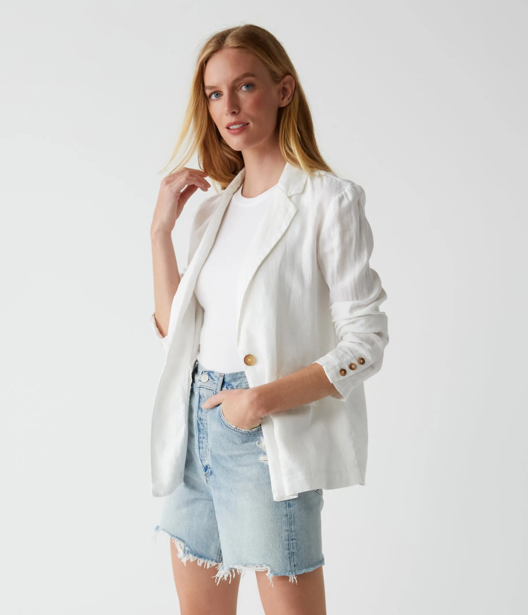 Lottie Linen Blazer