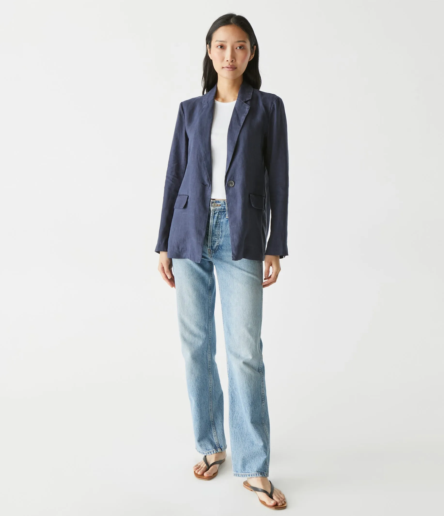 Lottie Linen Blazer