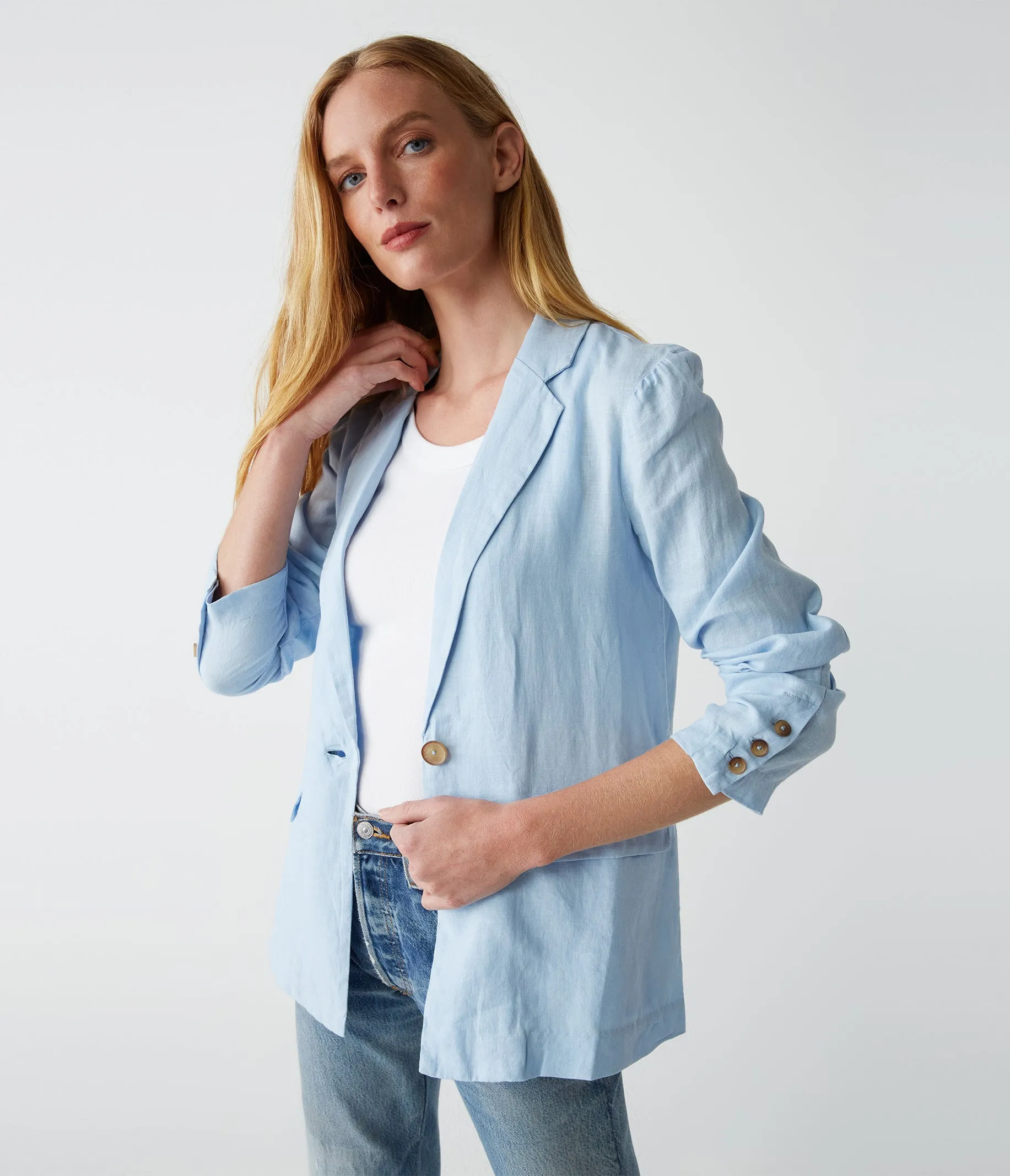 Lottie Linen Blazer