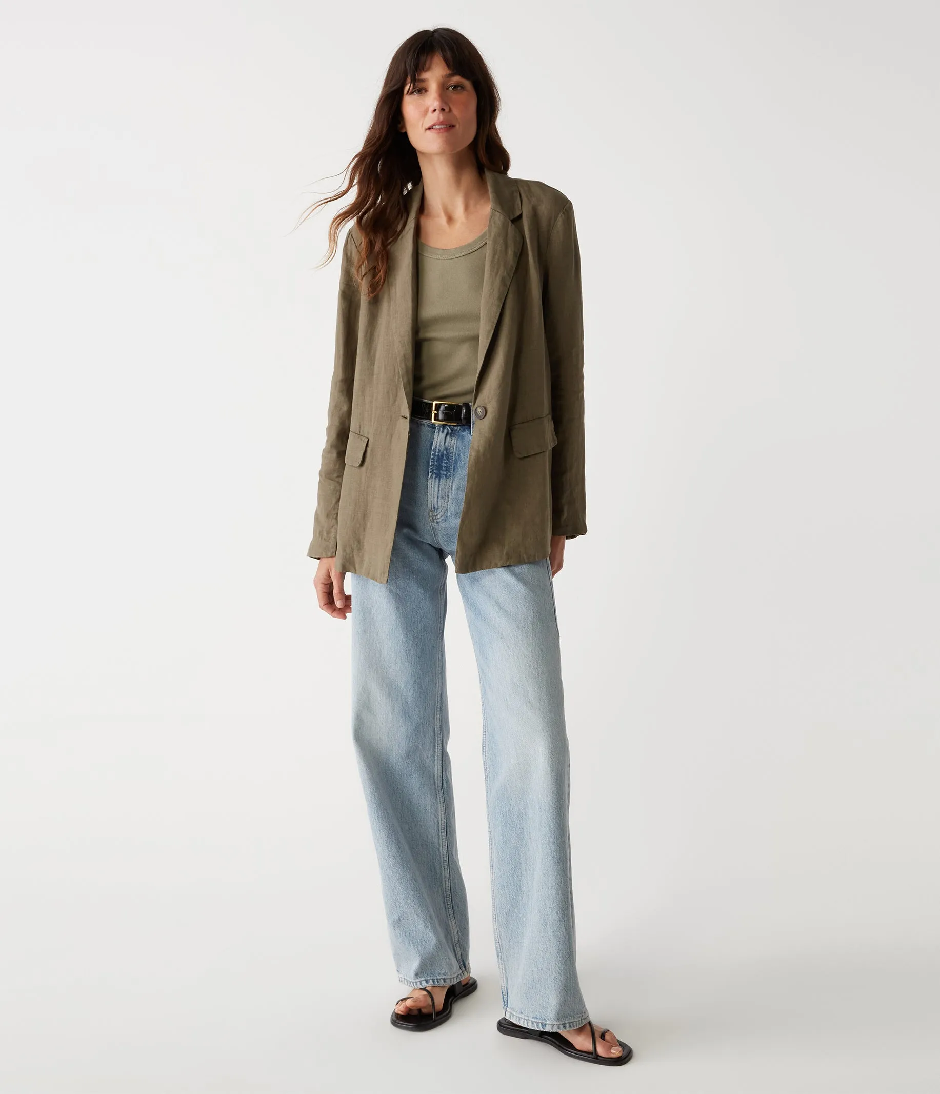 Lottie Linen Blazer