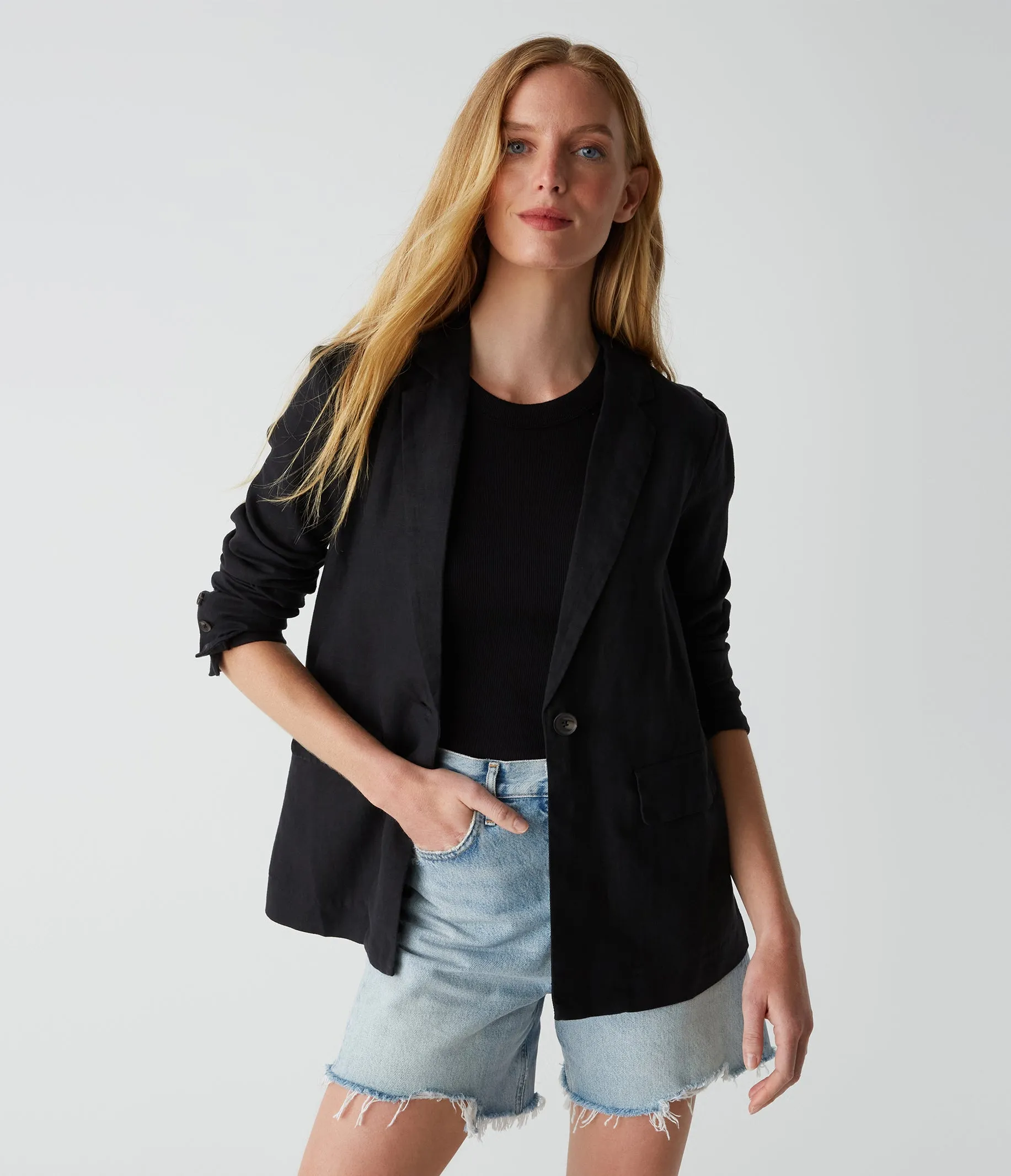 Lottie Linen Blazer