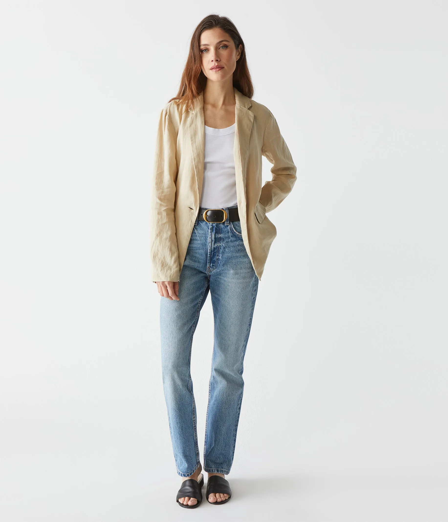 Lottie Linen Blazer