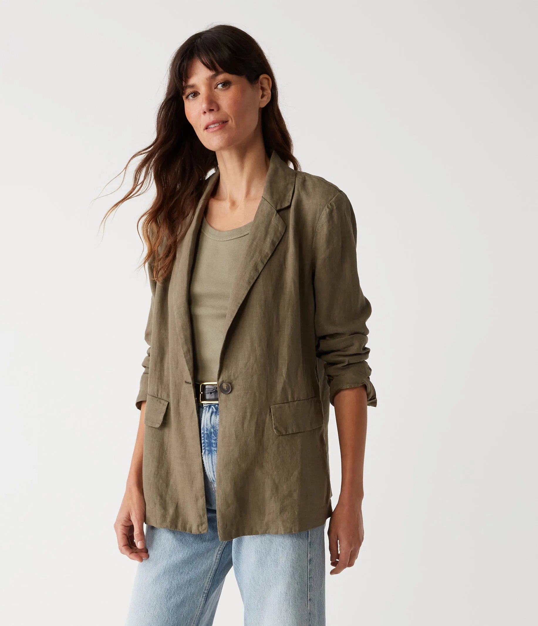 Lottie Linen Blazer