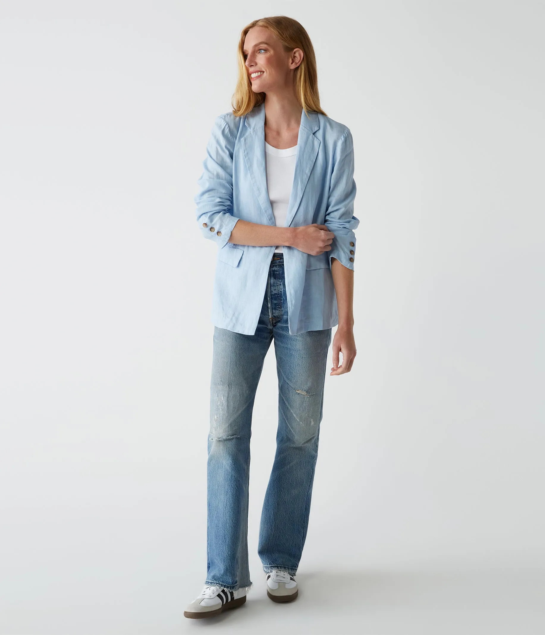 Lottie Linen Blazer