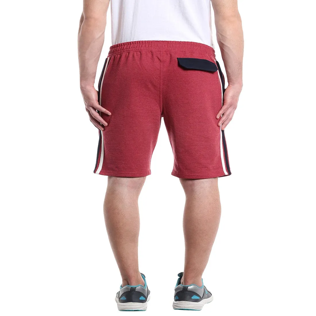 Masculino Latino Men Red Color Shorts