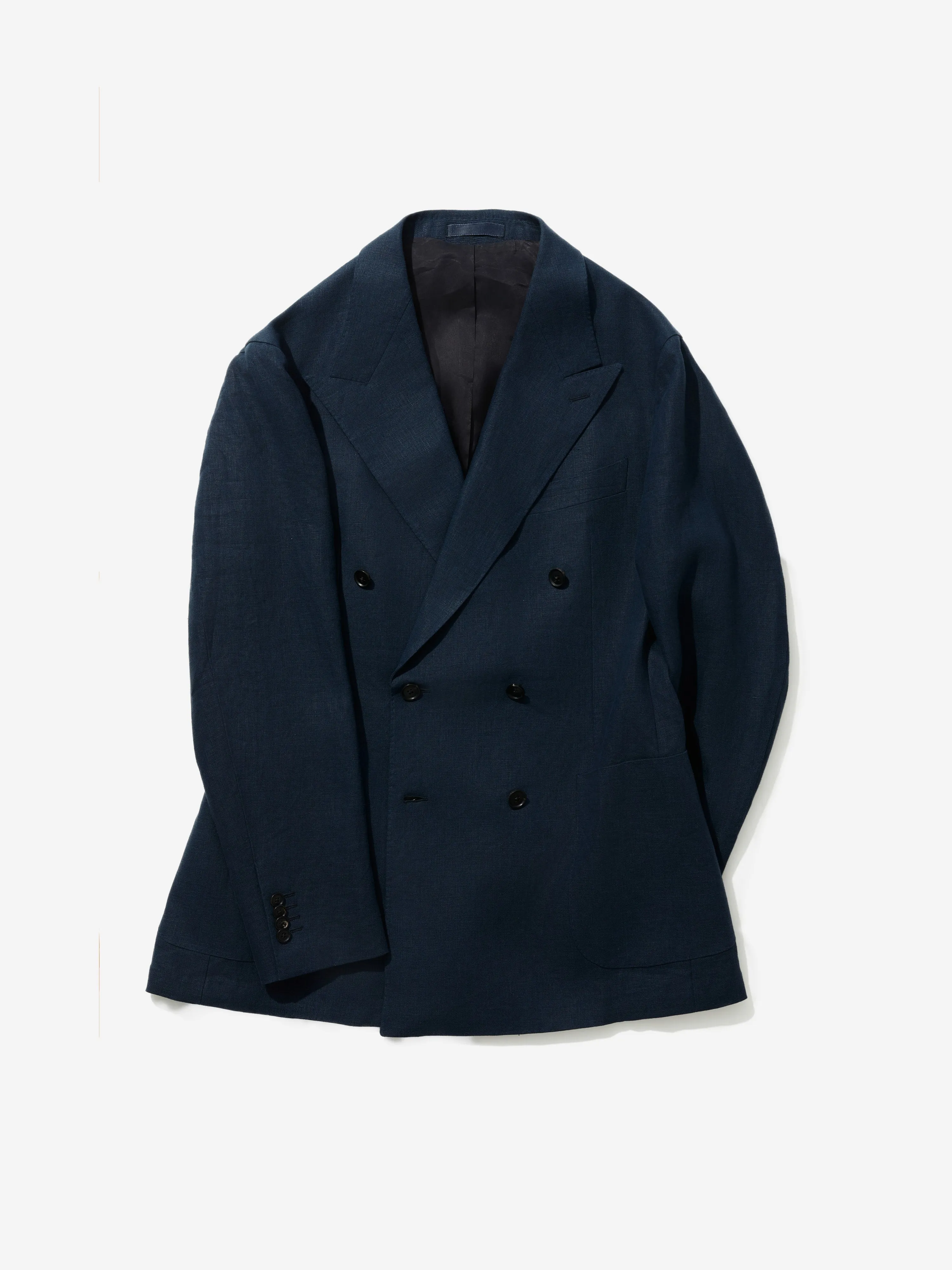 Navy Blue Linen Jacket (DB)