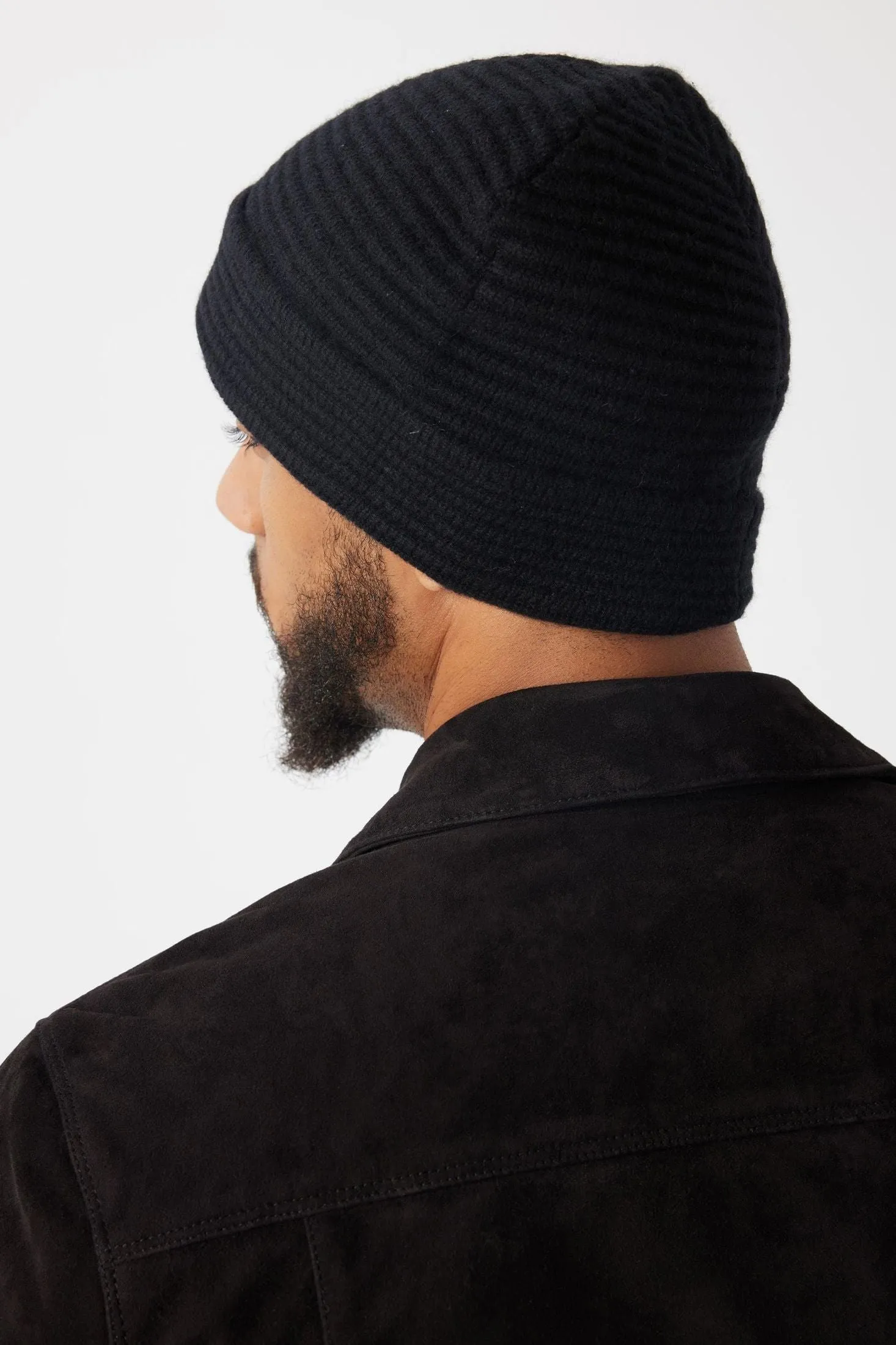 Ottoman Rib Beanie | Wool & Cashmere