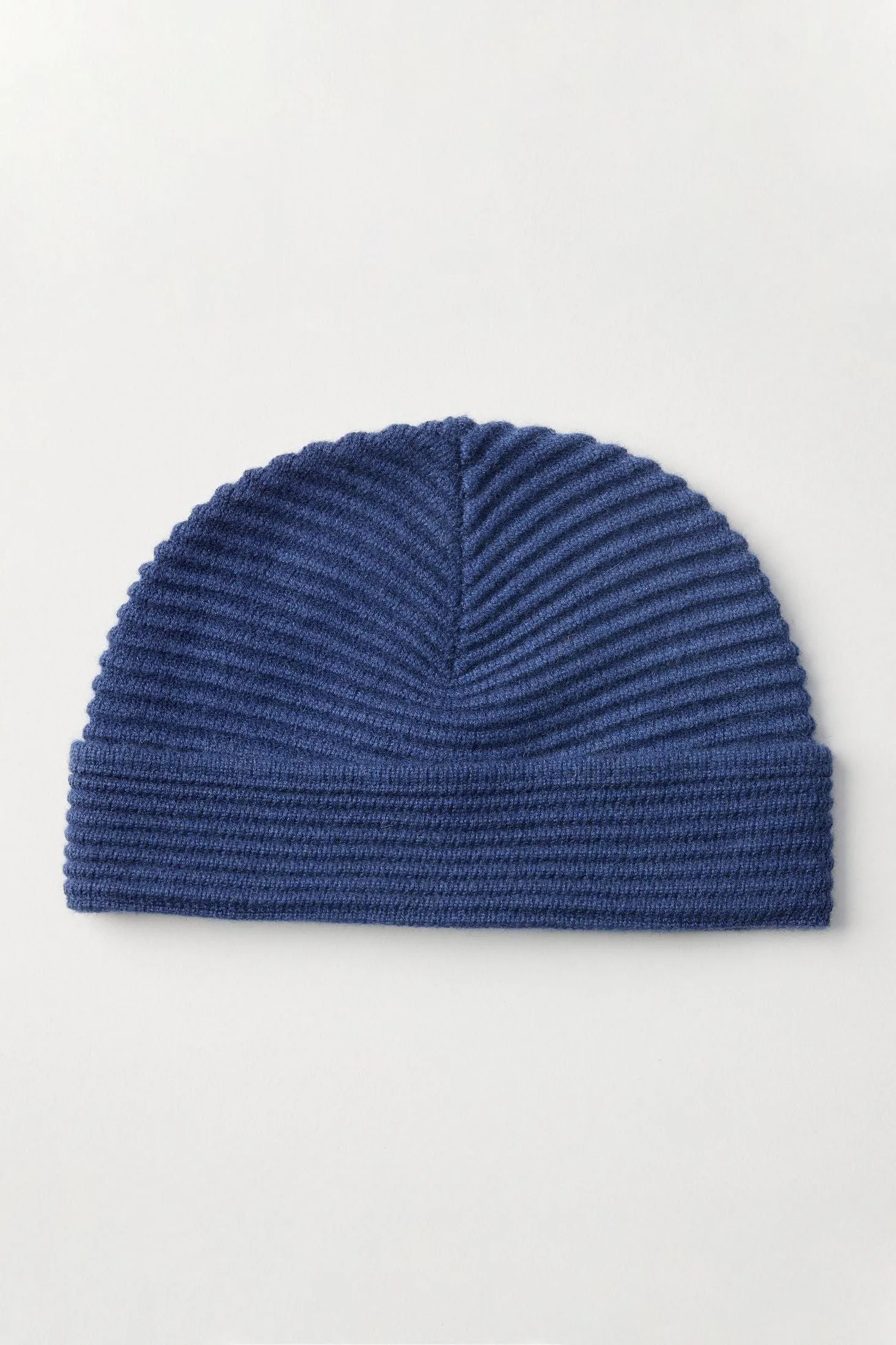 Ottoman Rib Beanie | Wool & Cashmere