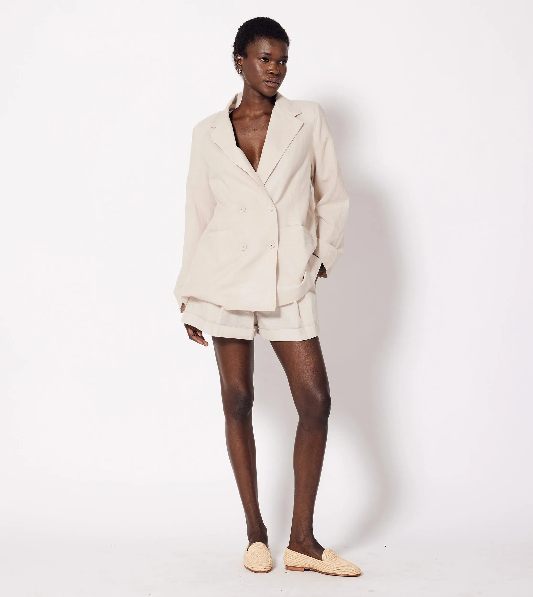 Prescott Jacket | Pale Champagne