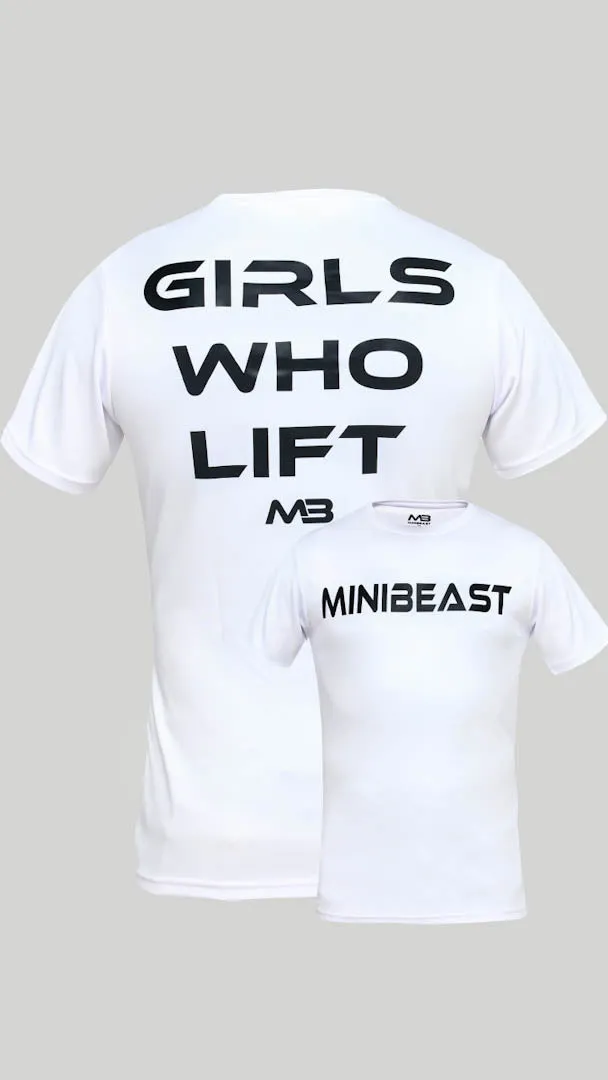 "Girls Who Lift" Performance Unisex Tee