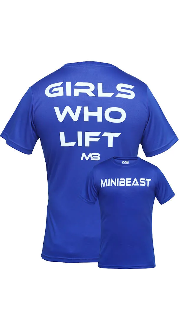 "Girls Who Lift" Performance Unisex Tee