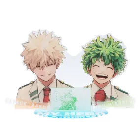 "My Hero Academia" Acrylic GIGA Figures Izuku Midoriya and Katsuki Bakugo