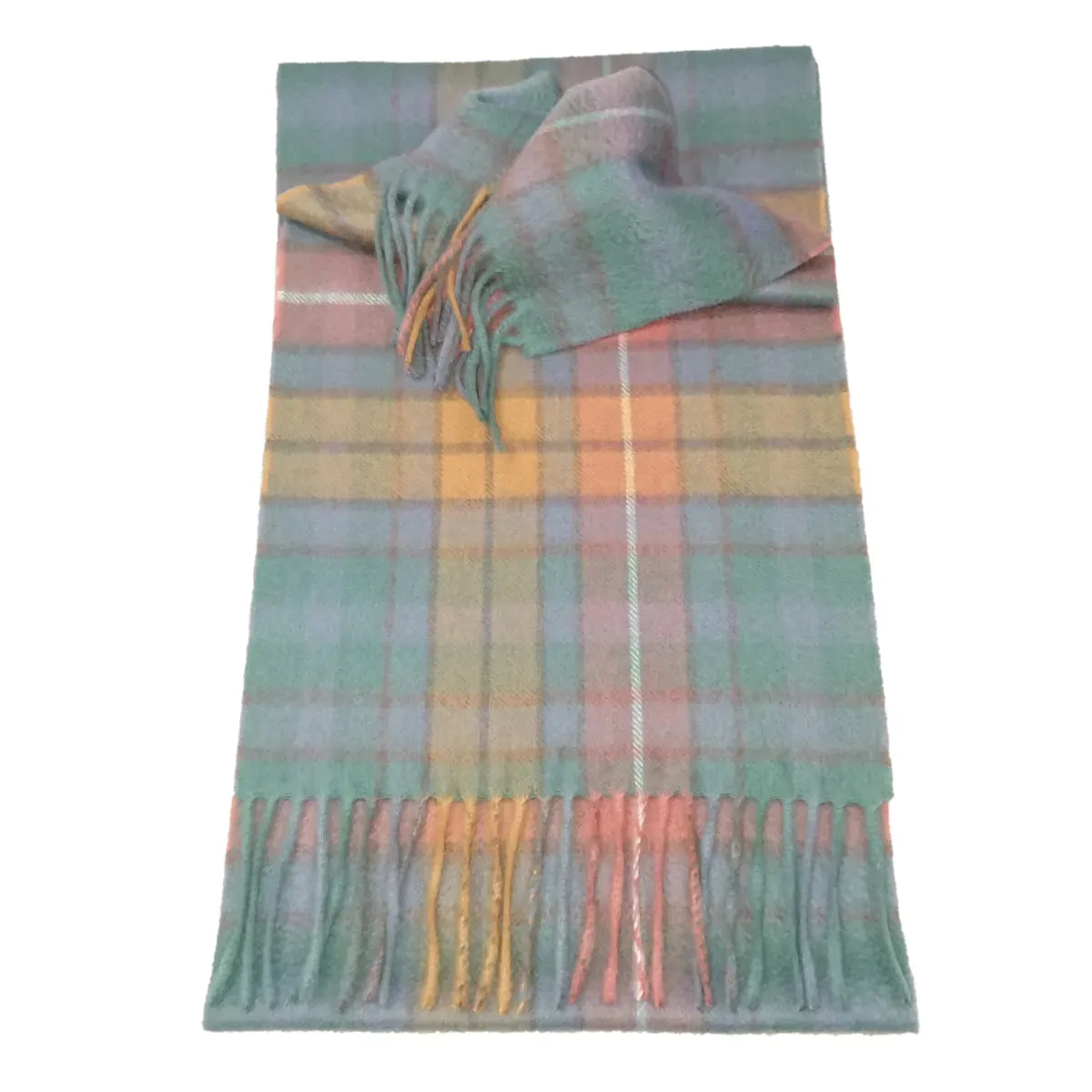 Scottish Cashmere Check Scarves