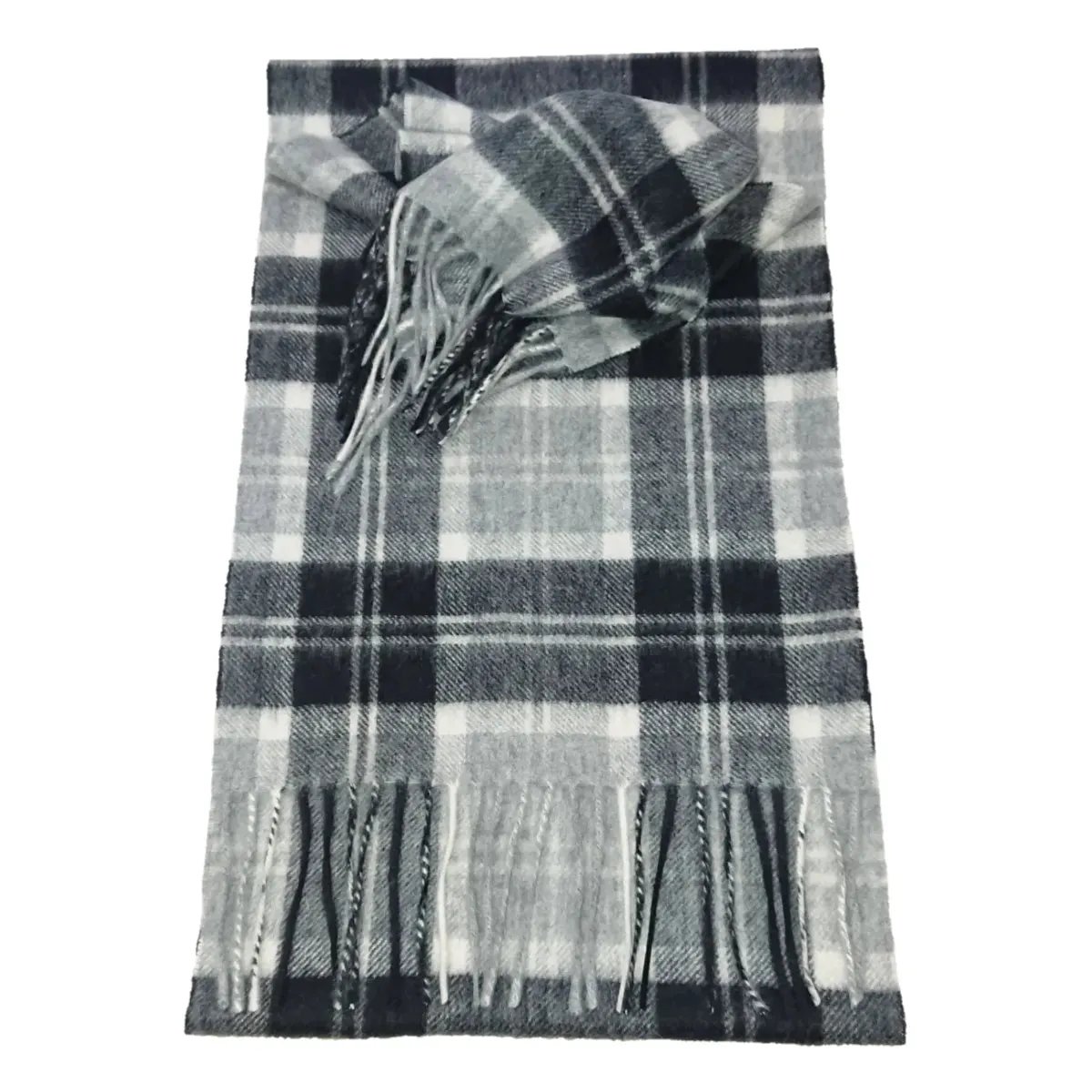 Scottish Cashmere Check Scarves