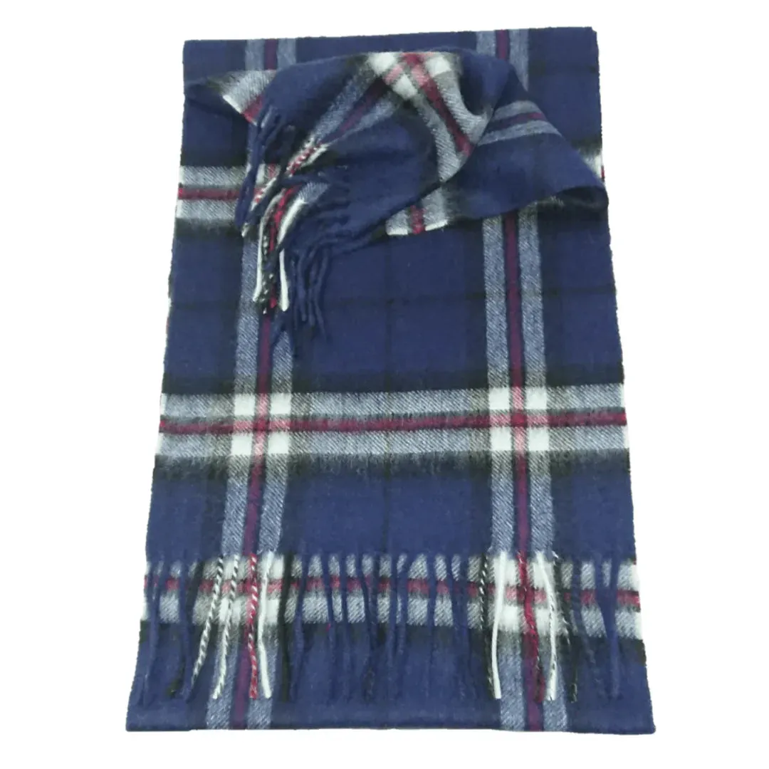 Scottish Cashmere Check Scarves