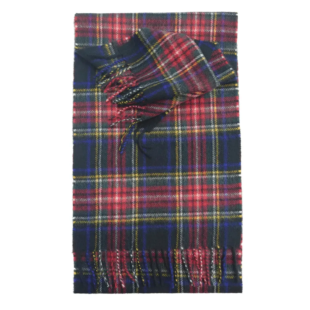 Scottish Cashmere Check Scarves