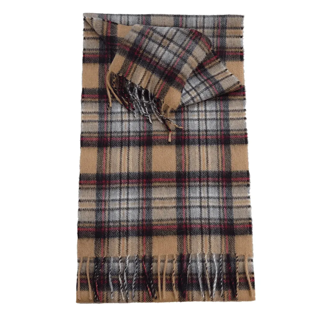 Scottish Cashmere Check Scarves