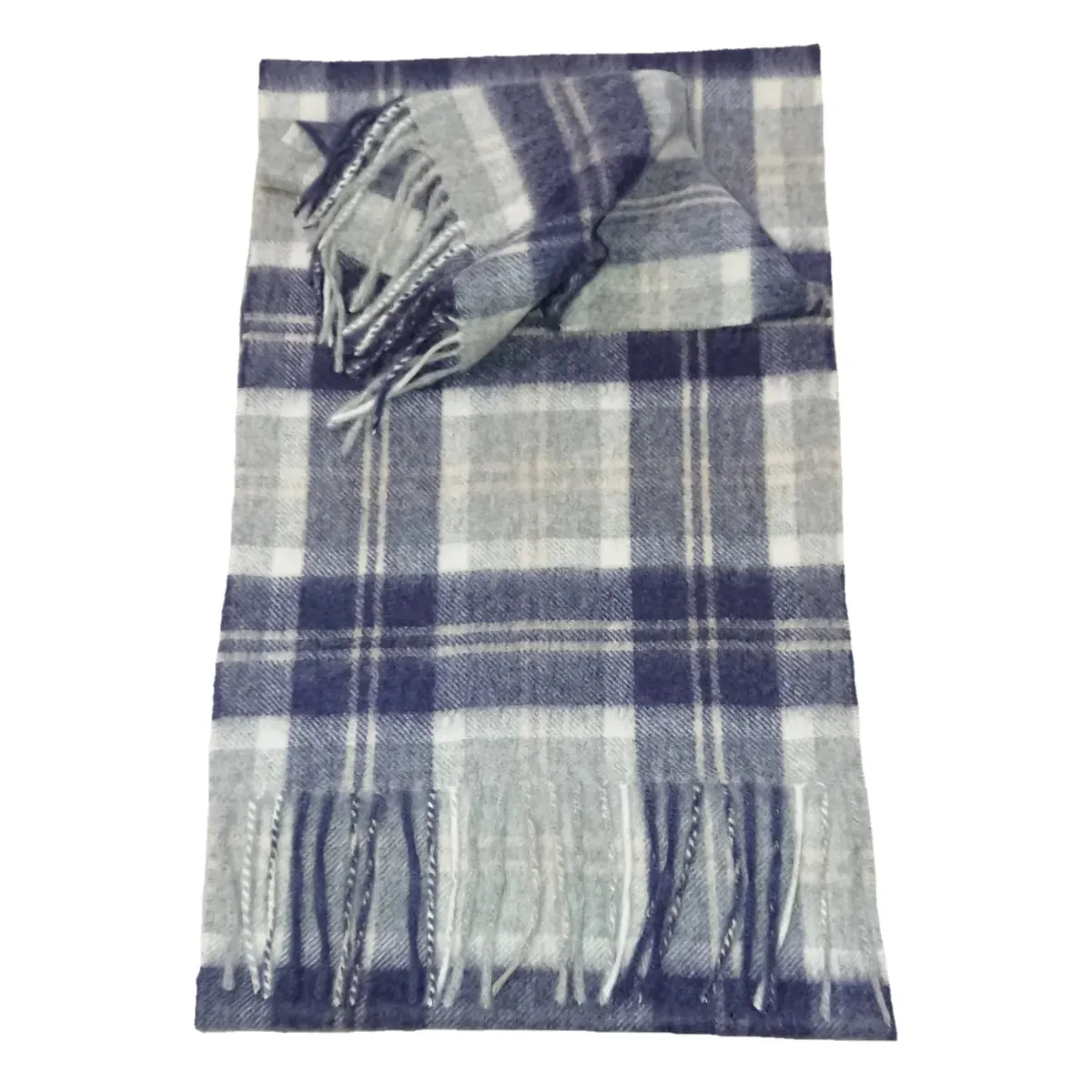 Scottish Cashmere Check Scarves