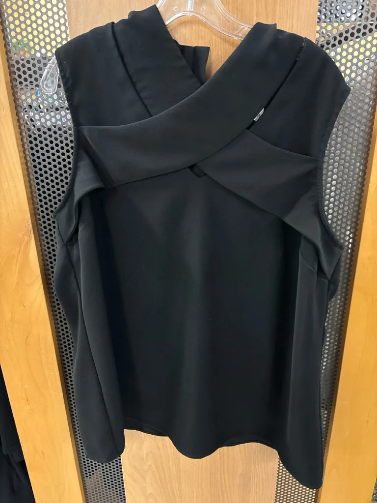 Size 1X Black DEX Blouse