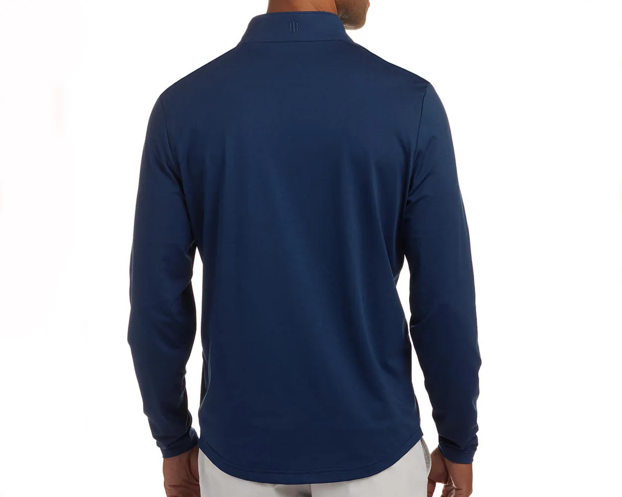 The Bell Pullover: Heathered Navy