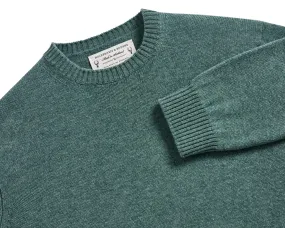 The Berwick Sweater: Heathered Dark Sage