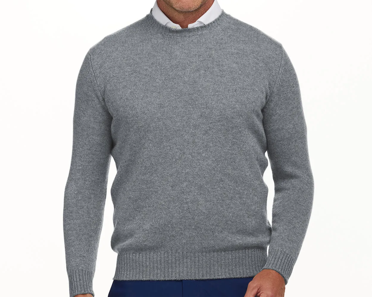 The Berwick Sweater: Heathered Gray