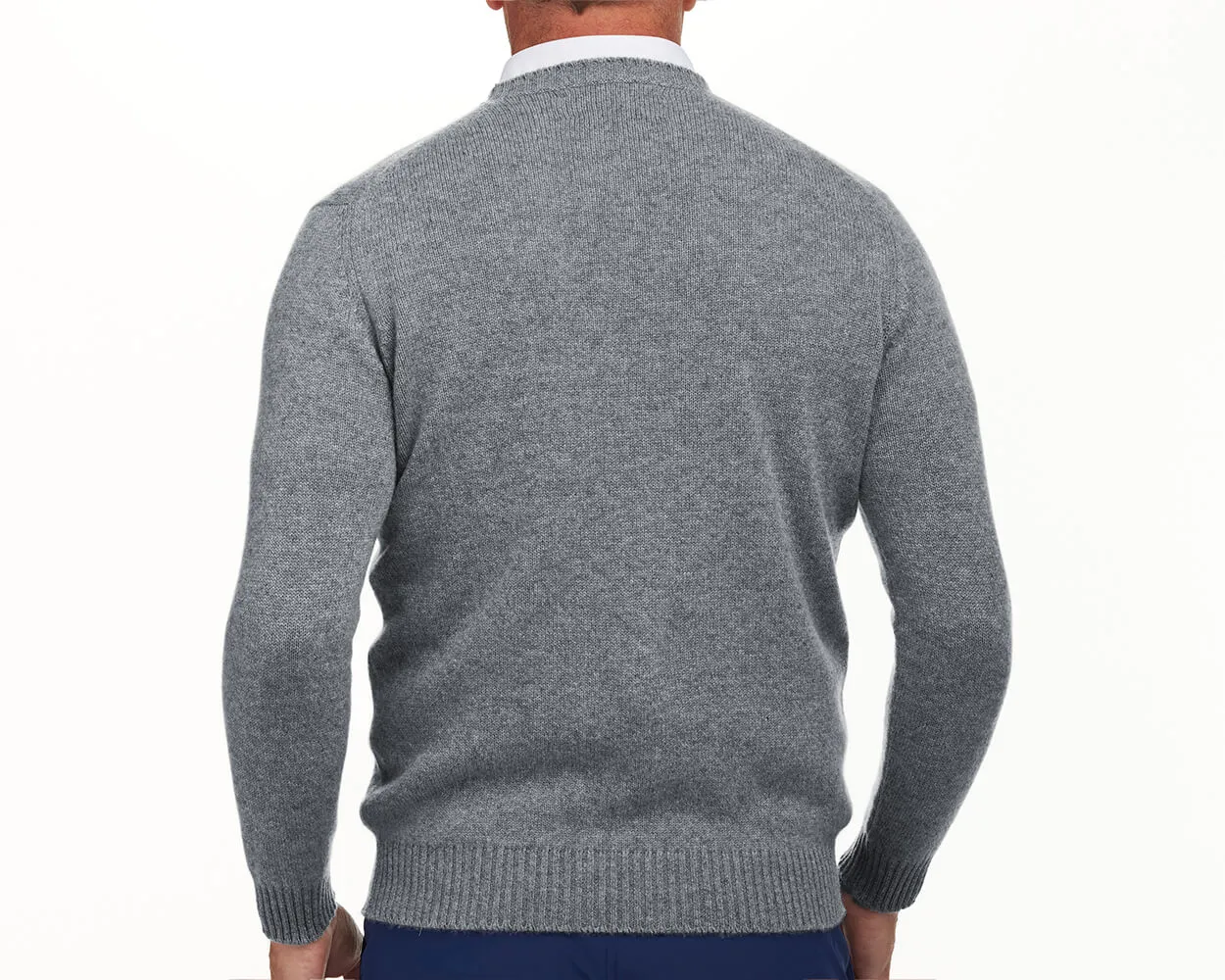 The Berwick Sweater: Heathered Gray