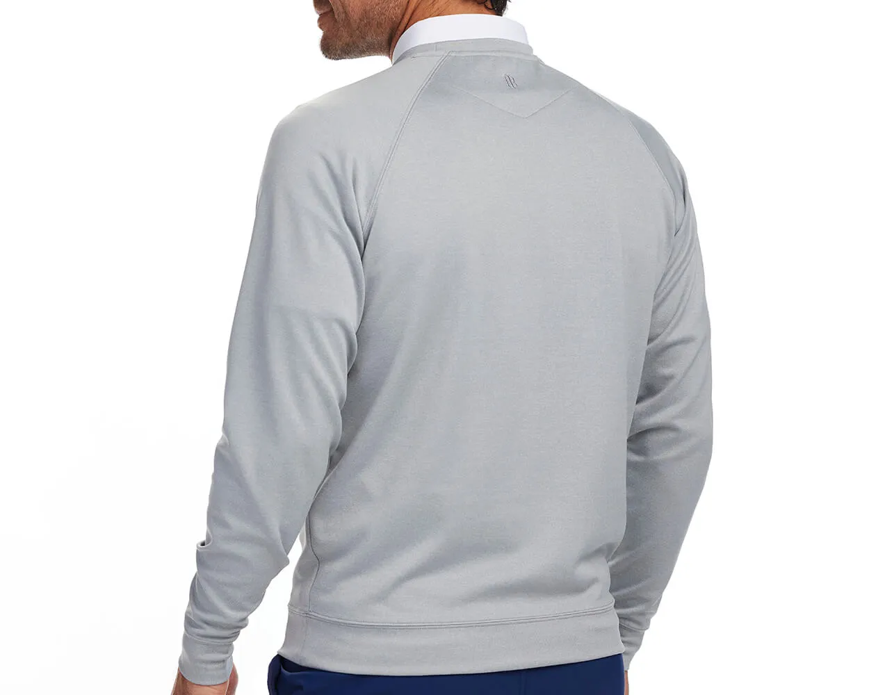 The Betts Pullover: Heathered Gray