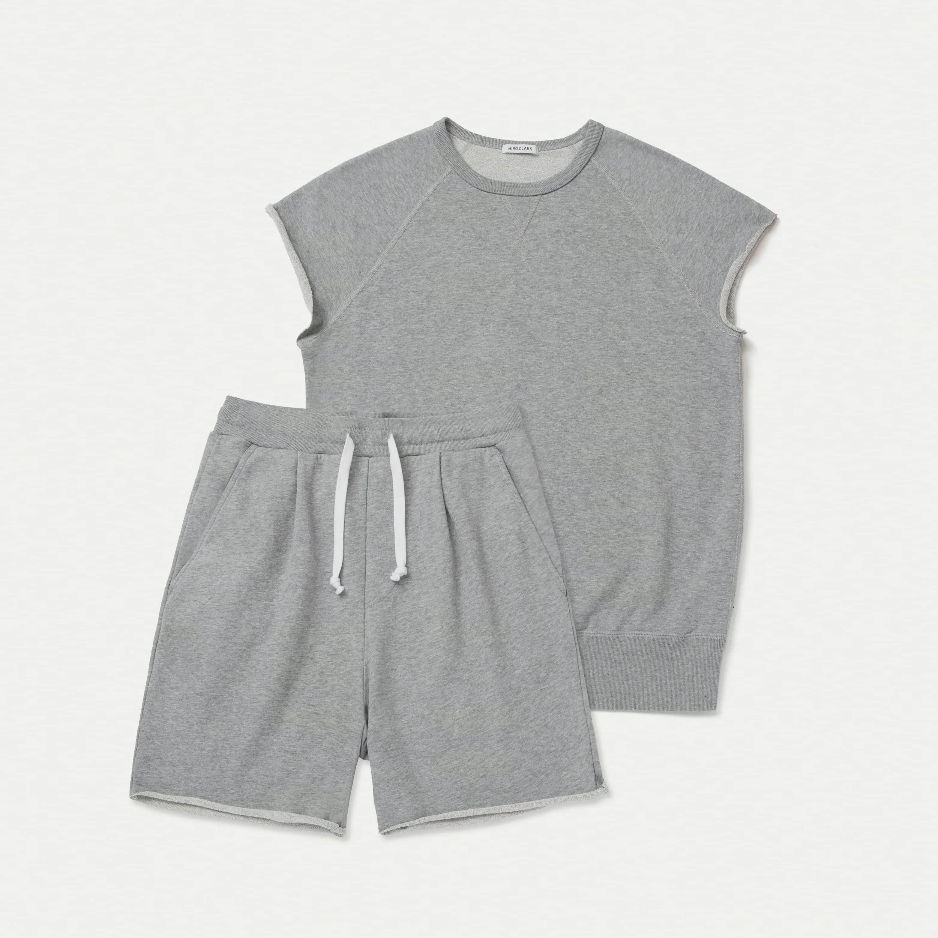 The Bundle // No-Sleeve & Short // Grey