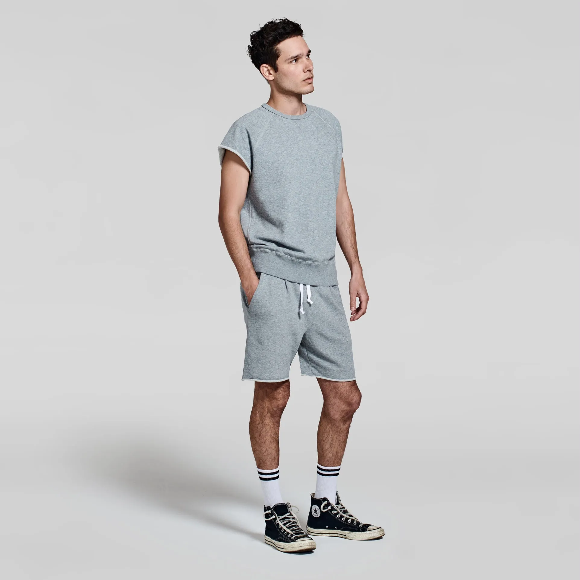 The Bundle // No-Sleeve & Short // Grey