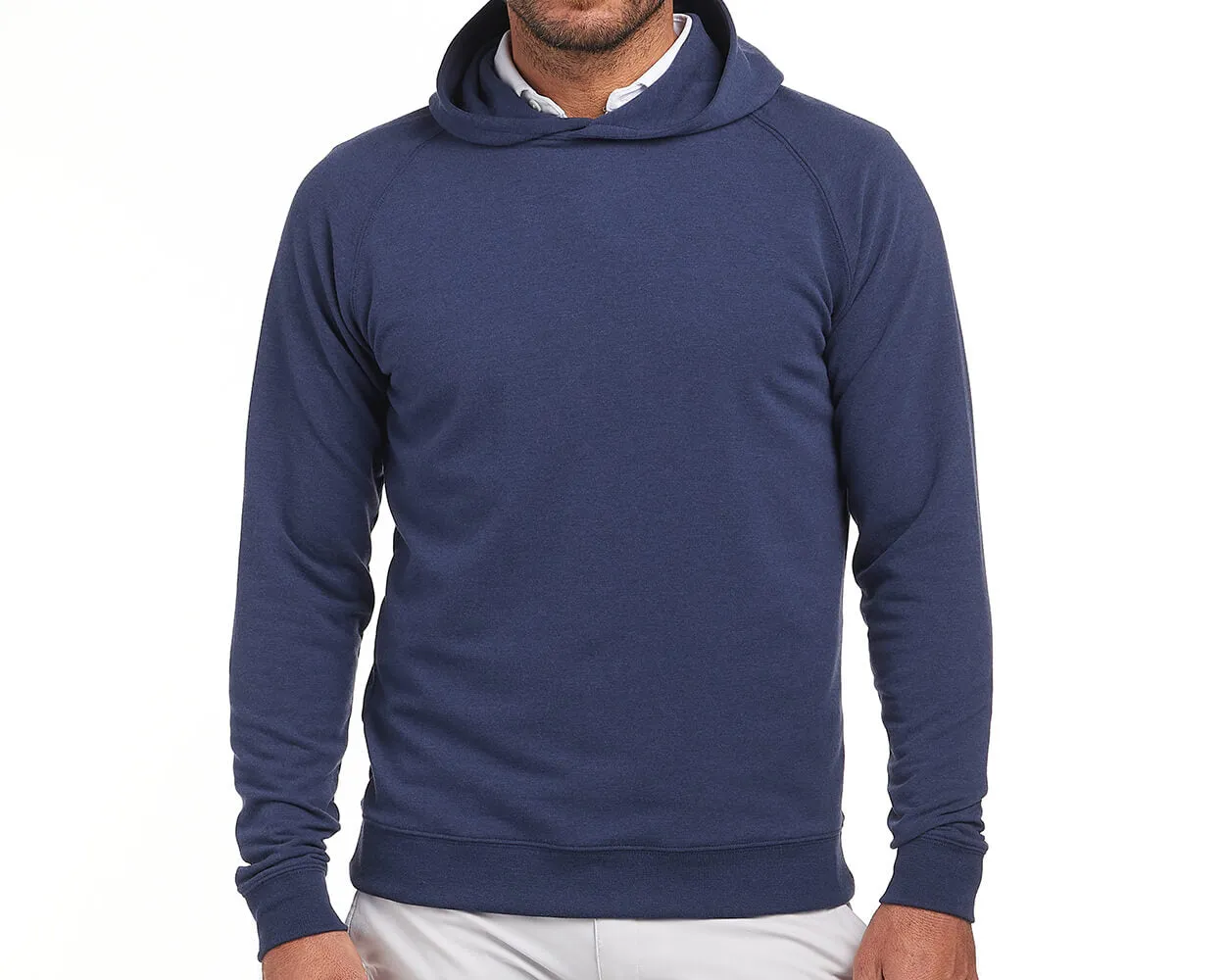 The Lawson Pullover: Heathered Atlantic