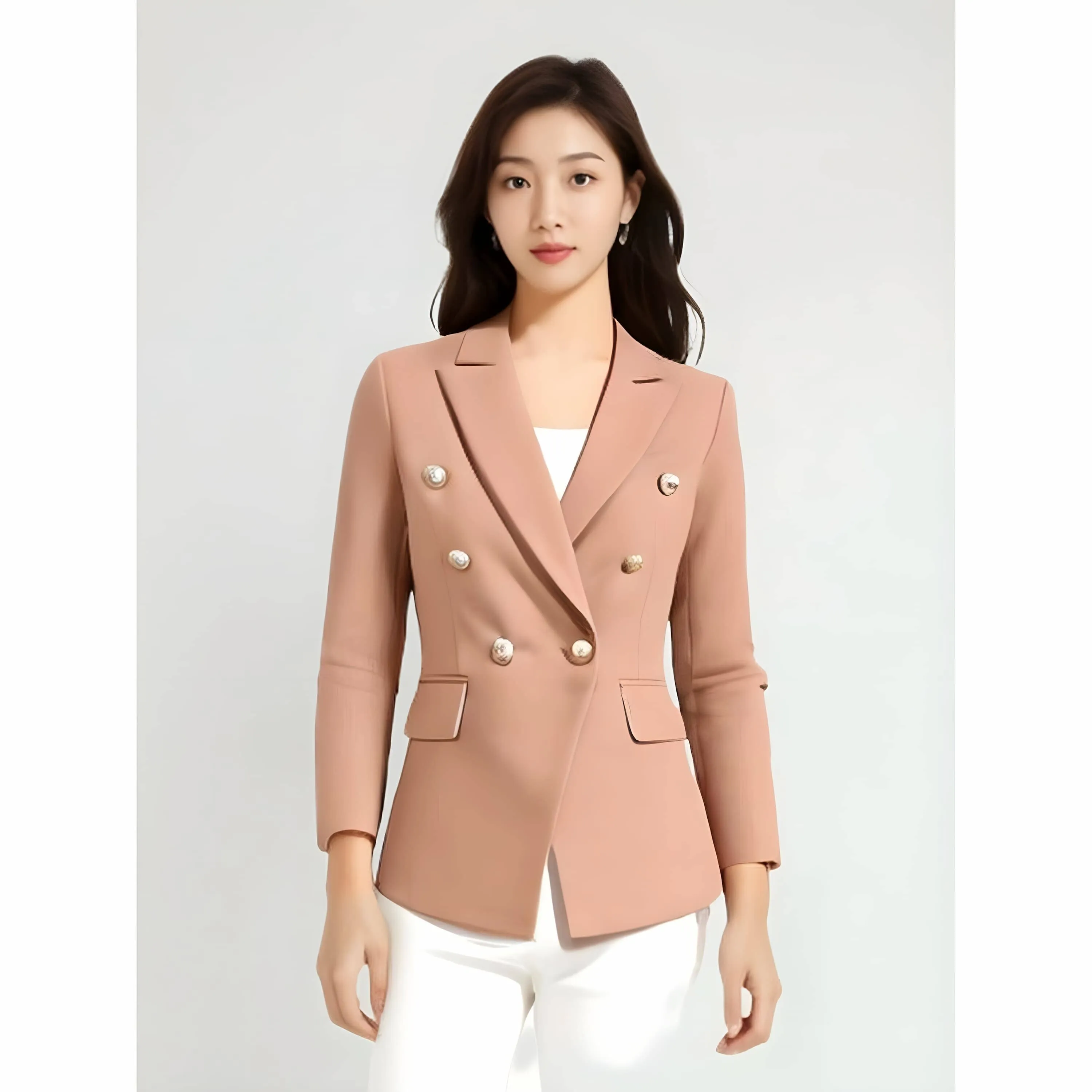 The Priscilla Slim Fit Blazer - Camel